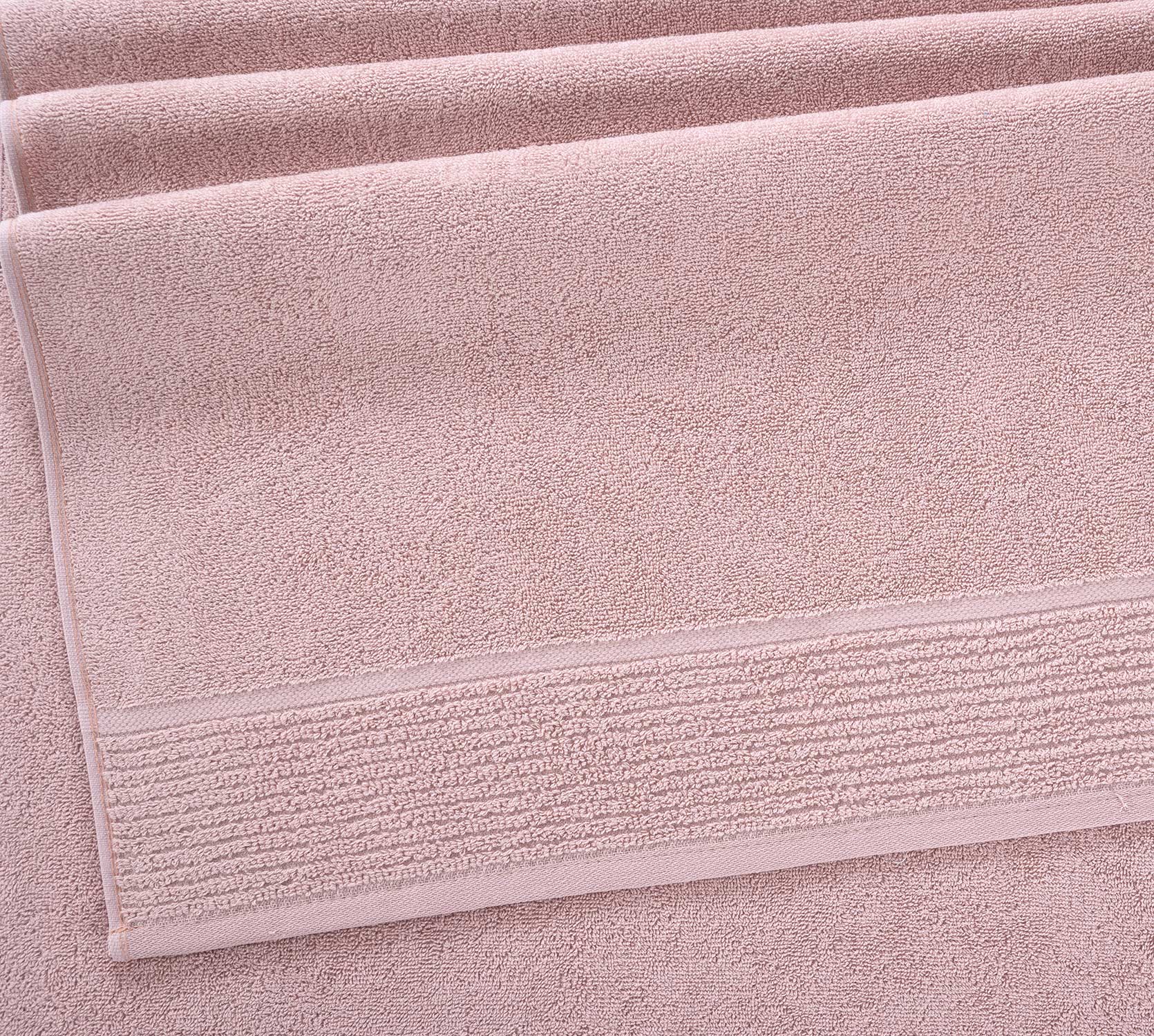 Постельное белье Полотенце махровое банное 70x140, Селена нежно-розовый фото