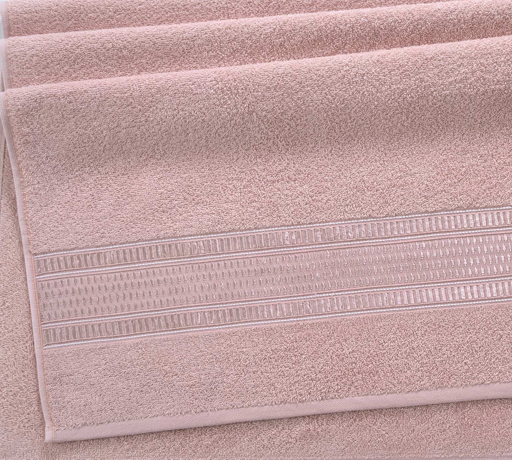 Постельное белье Полотенце махровое для рук и лица 50x90, Фортуна нежно-розовый фото