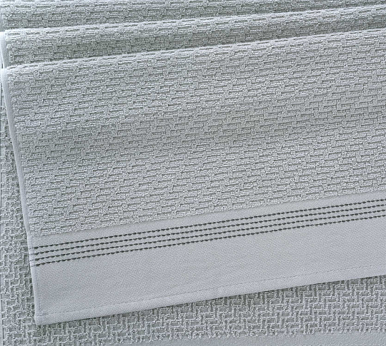 Постельное белье Полотенце махровое для рук и лица 50x90, Рольф серый фото