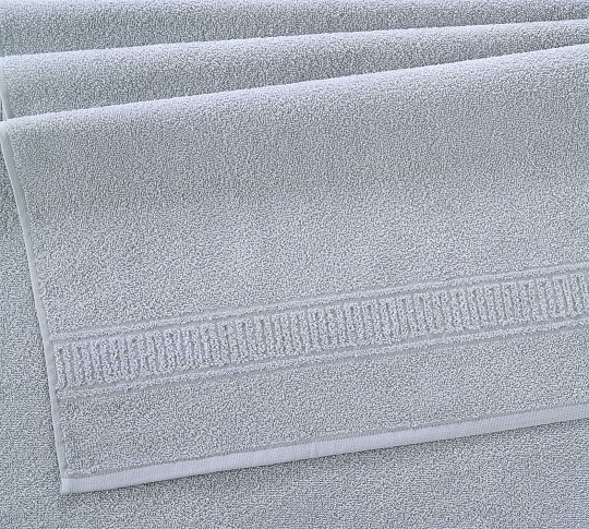 Постельное белье Полотенце махровое для рук и лица 50x80, Орнамент серый фото