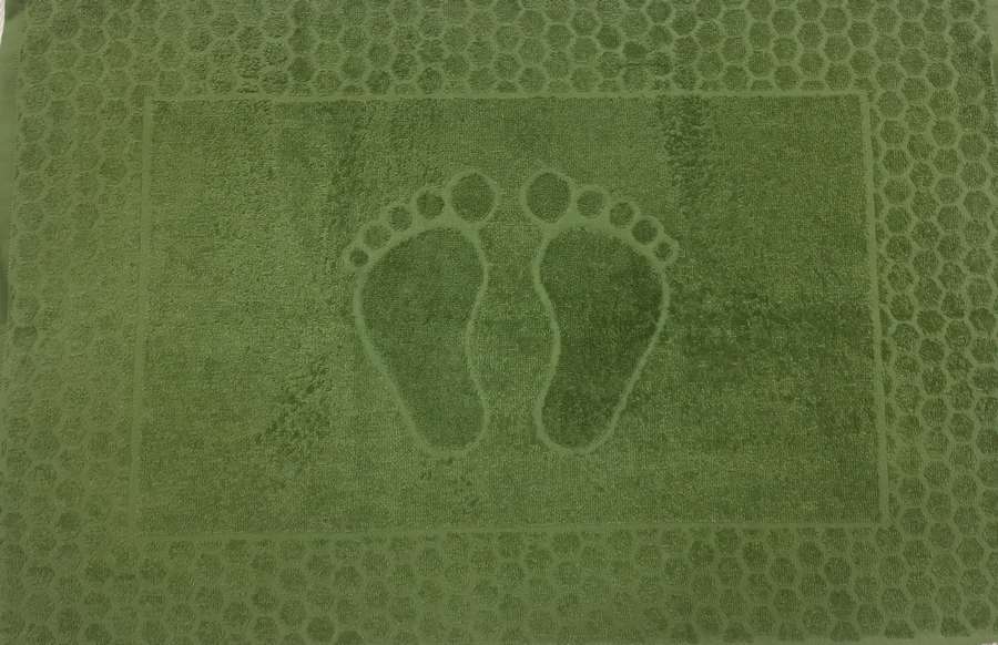 Постельное белье Махровое полотенце для ног Ножки Трава, 50х70 фото
