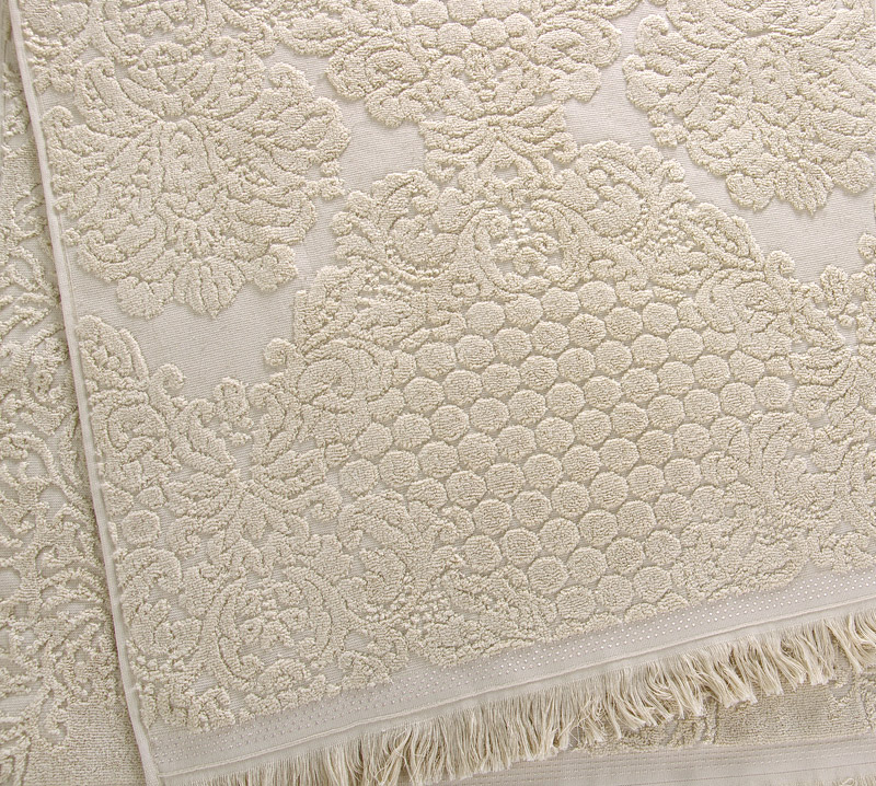 Постельное белье Махровое полотенце для рук и лица 50х90, Монако песочный  фото