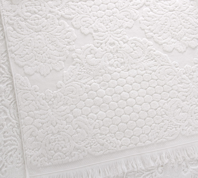 Постельное белье Полотенце махровое банное 70х140, Монако крем  фото