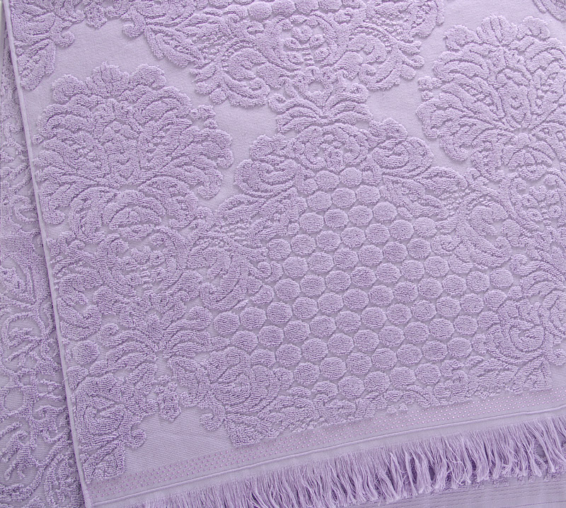 Постельное белье Махровое полотенце для рук и лица 50х90, Монако лаванда  фото