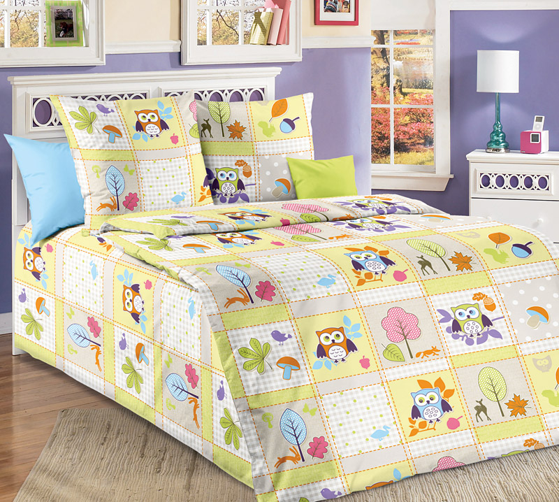 Детское постельное белье в кроватку 120х60 Дорис 1, поплин, Ясельный фото