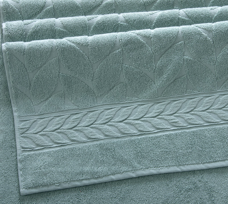 Постельное белье Махровое полотенце для рук и лица 50х90, Совершенство нежно-оливковый  фото