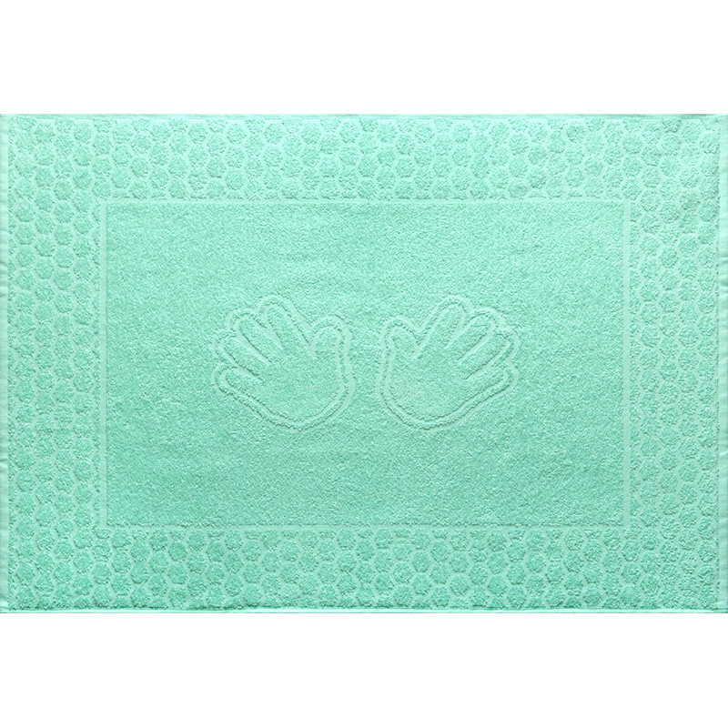 Постельное белье Махровое полотенце для рук Ручки Мятный, 48х70 фото