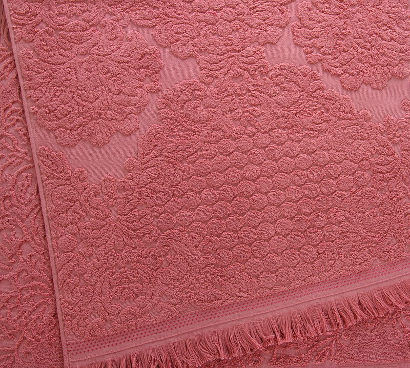 Постельное белье Махровое полотенце для рук и лица 50х90, Монако терракот  фото