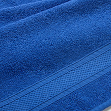 Полотенце махровое синий