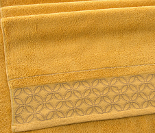 Постельное белье Полотенце махровое Теннеси тыквенный (50х90) фото