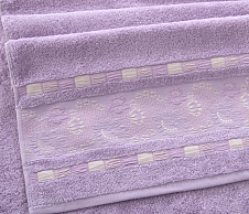 Постельное белье Махровое полотенце для рук и лица 50х90, Каталония лаванда  фото