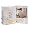 Постельное белье с простыней на резинке 140x200 Цветущий миндаль, перкаль, 1.5-спальное фото