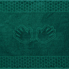 Постельное белье Махровое полотенце для рук Ручки Изумруд, 50х70 фото