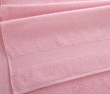 Постельное белье Махровое полотенце для рук и лица 40х70, Сардиния розовый  фото