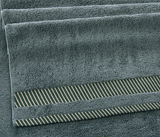 Постельное белье Полотенце махровое Базель хаки (50х90) фото