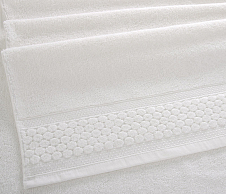 Постельное белье Махровое полотенце для рук и лица 50х90, Нормандия крем  фото