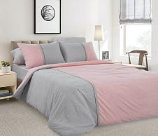 Комплект постельного белья с простыней на резинке 160х200 Дарджилинг, меланж, 2-спальный, 4 наволочки 70х70 и 50х70 фото