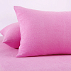 Постельное белье Наволочки трикотажные махровые Розовый (70х70 2 шт) фото