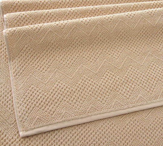 Постельное белье Полотенце махровое банное 100х150, Восторг капучино (100x150) фото