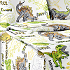 Детское постельное белье Эра динозавров 1, перкаль, 1.5-спальное фото