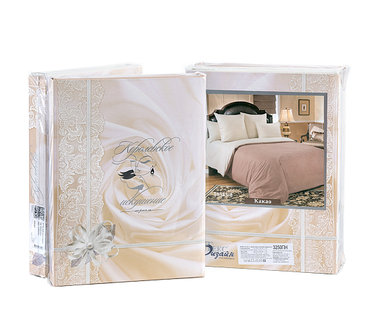 Постельное белье Николь 3, перкаль, 2-спальное, с европростыней фото