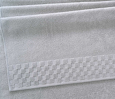 Постельное белье Полотенце махровое для рук и лица 50x90, Аврора грей фото
