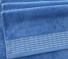 Постельное белье Махровое полотенце для рук и лица 50х90, Невада небесно-голубой  фото