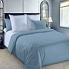 Однотонное постельное белье Голубая лагуна, 1.5-спальное, перкаль, наволочки 70х70 фото