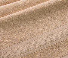 Постельное белье Махровое полотенце Утро латте (50х90) фото