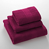 Постельное белье Махровое полотенце для рук и лица 40х70, Утро бордо  фото