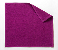 Постельное белье Полотенце махровое Яркая фуксия (30х30) фото