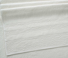 Постельное белье Полотенце махровое банное 70х140, Антика сливочный  фото