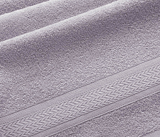 Постельное белье Махровое полотенце Утро платина (50х90) фото