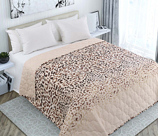 Постельное белье Стеганое покрывало на кровать «Кения 1», перкаль (260х210) фото