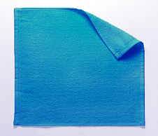 Постельное белье Полотенце махровое Голубой (30х30) фото