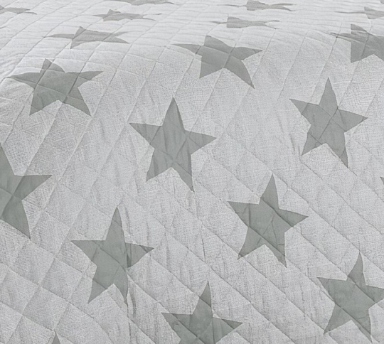 Постельное белье Стеганое покрывало на кровать «Орион 1», перкаль (180х210) фото