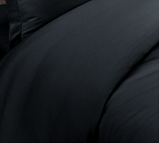 Однотонное постельное белье Рубин, Сатин, 1.5-спальное фото
