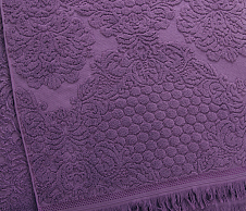 Постельное белье Махровое полотенце для рук и лица 50х90, Монако светлый виноград  фото