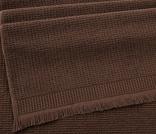 Постельное белье Махровое полотенце для рук и лица 50х90, Дублин венге  фото
