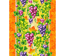 Постельное белье Вафельное полотенце «Виноград 1» (50х70) фото