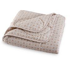 Постельное белье Одеяло детское 110х140 в кроватку для новорожденных, Лен-Хлопок, всесезонное 300 г, перкаль фото