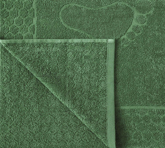Постельное белье Махровое полотенце для ног Ножки Трава, 50х70 фото