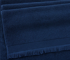 Постельное белье Полотенце махровое Дублин индиго (50х90) фото