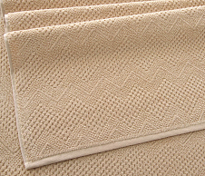 Постельное белье Полотенце махровое банное 100х150, Восторг капучино фото