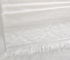 Постельное белье Махровое полотенце для рук и лица 50х90, Тоскана крем  фото