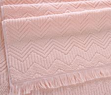 Постельное белье Махровое полотенце для рук и лица 50х90, Бавария персик  фото