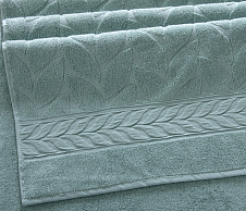 Постельное белье Полотенце махровое банное 70х140, Совершенство нежно-оливковый  фото