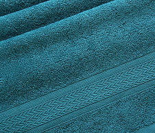 Постельное белье Махровое полотенце для рук и лица 50х90, Утро морская волна фото