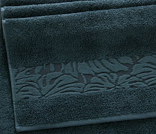 Постельное белье Махровое полотенце для рук и лица 50х90, Мираж хвоя  фото