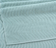 Постельное белье Махровое полотенце для рук и лица 50х90, Санторини нефрит  фото